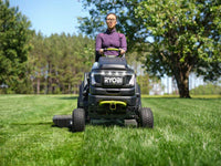 Ryobi RY72TMX117-310 accu-zitmaaier met zijuitworp 117 cm, automaat, detail 5