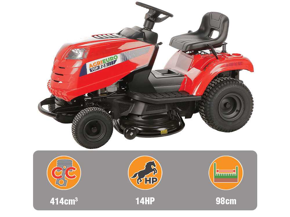 AgriEuro TOP-LINE SD 98 zitmaaier met zijuitworp 98 cm, versnellingsbak, detail 4