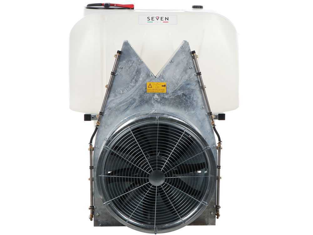 Seven Italy 600 verticale nevelspuit, 600 liter, pomp APS 71, detail 5
