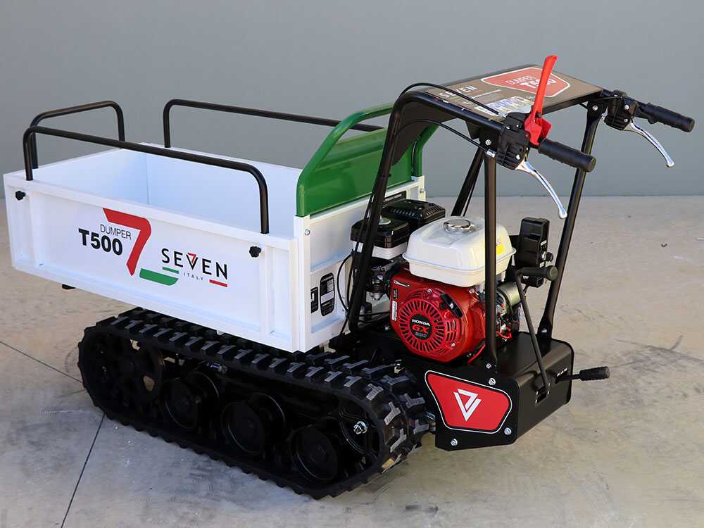 Rupsdumper laadvermogen 500 kg Seven Italy T500 GX-E, detail 5