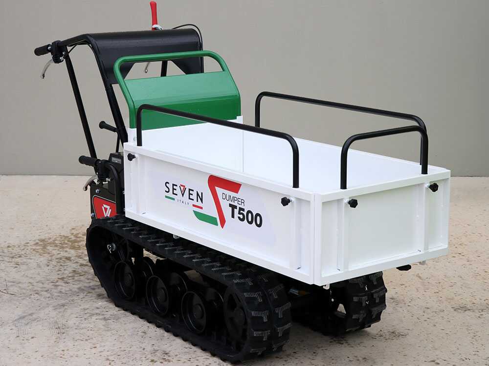 Rupsdumper laadvermogen 500 kg Seven Italy T500 GX, detail 5