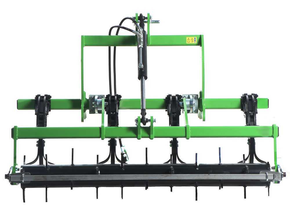 Seven Italy BIG 4 woeler 160 cm, 4 tanden, hydraulische rol, detail 5