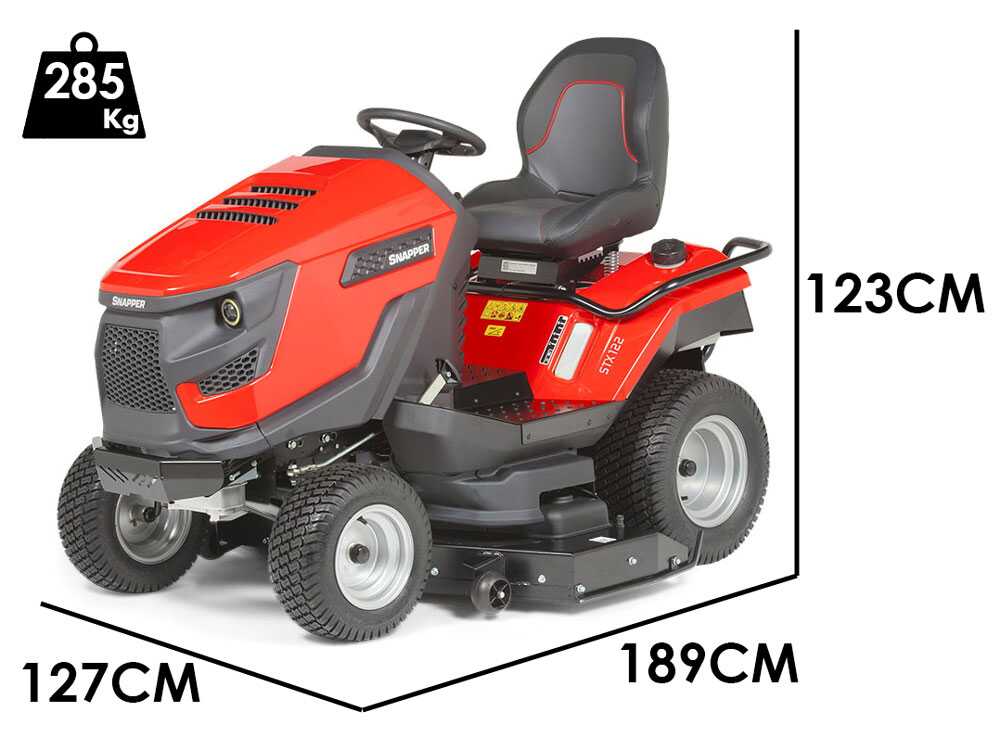 Snapper STX122 zitmaaier met zijuitworp 122 cm, hydrostaat, detail 4