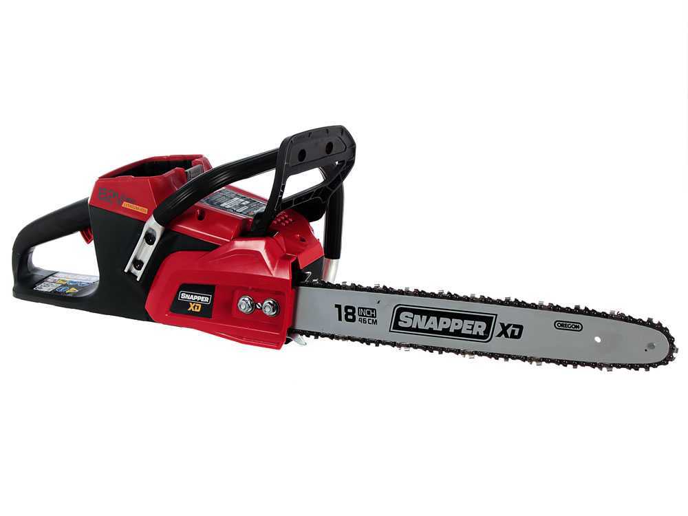 Snapper SXDCS82 accu kettingzaag, zwaard 46 cm, 82 V zonder accu, detail 5