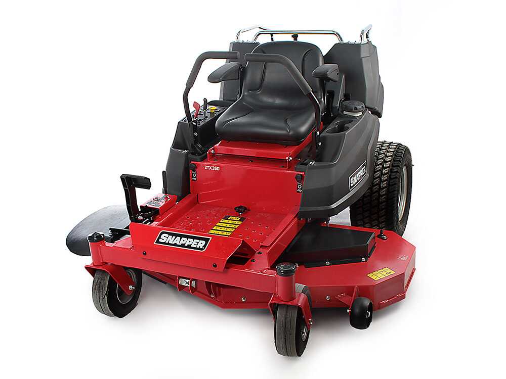 Snapper ZTX350 zero-turn zitmaaier 132 cm, hydrostaat, detail 5