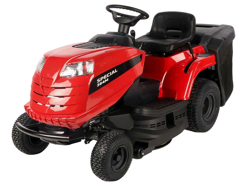 AgriEuro TOP-LINE Special 384 M gazontractor met opvangbak 84 cm, versnellingsbak, detail 4