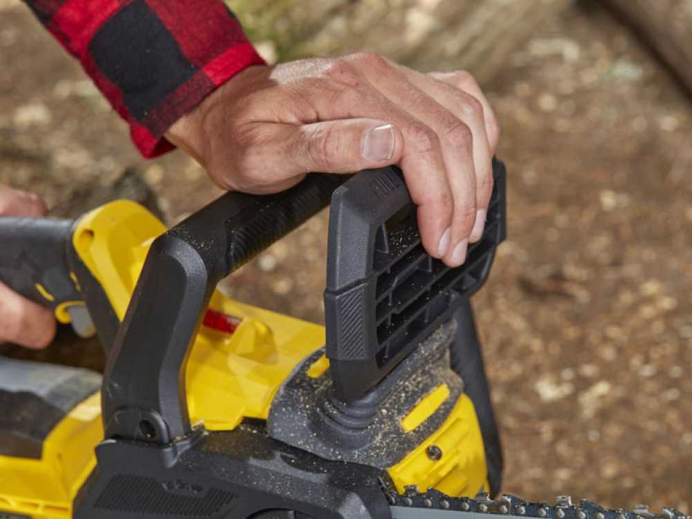 Stanley Fatmax V20 accu kettingzaag, zwaard 30 cm, 18 V 4 Ah, detail 4