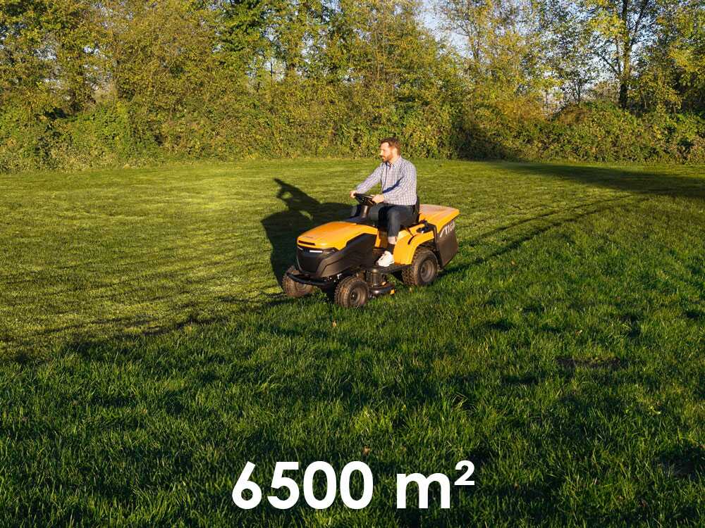 Stiga Estate 598e accu-gazontractor met opvangbak 98 cm, automaat (K612368), detail 5