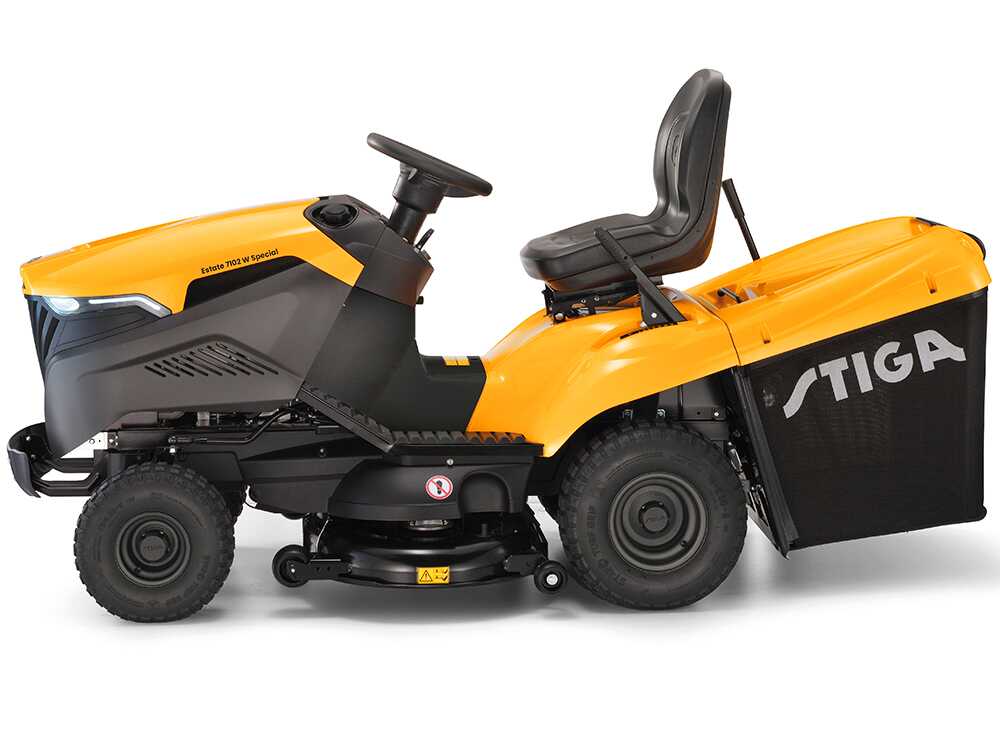 Stiga Estate 7102 W Special gazontractor met opvangbak 102 cm, hydrostaat, detail 5