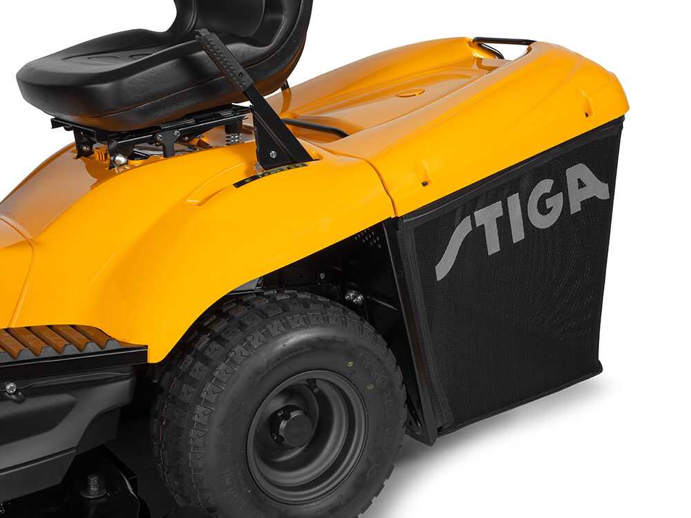 Stiga Estate 7122 W gazontractor met opvangbak 122 cm, hydrostaat, detail 5