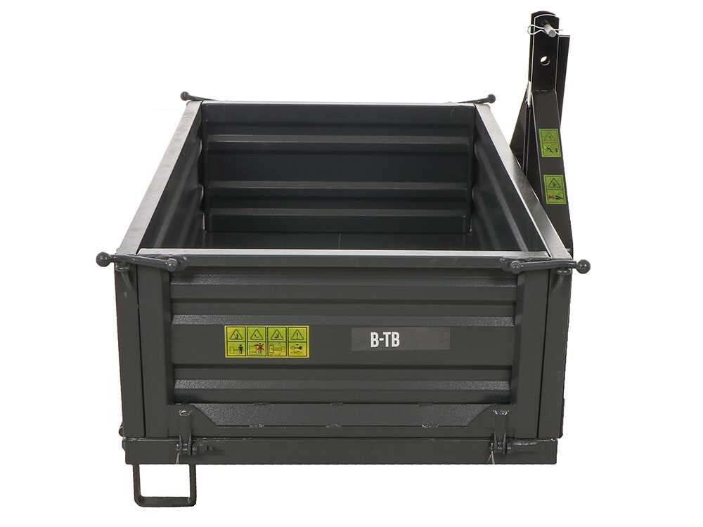 BlackStone B-TB 140 transportbak voor de trekker, detail 5