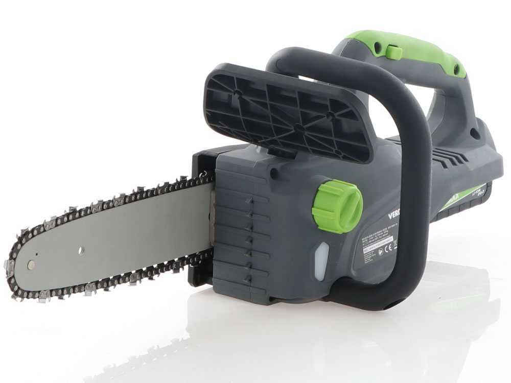 Verdemax SE20 accu kettingzaag, zwaard 20 cm, 20 V 2 Ah, detail 4