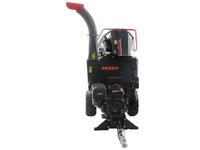 Wortex Grizzly benzine hakselaar, takken tot 100 mm, elektrische start, getrokken uitvoering, detail 4