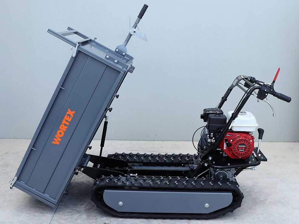 Rupsdumper laadvermogen 500 kg Wortex SFH 500, detail 5