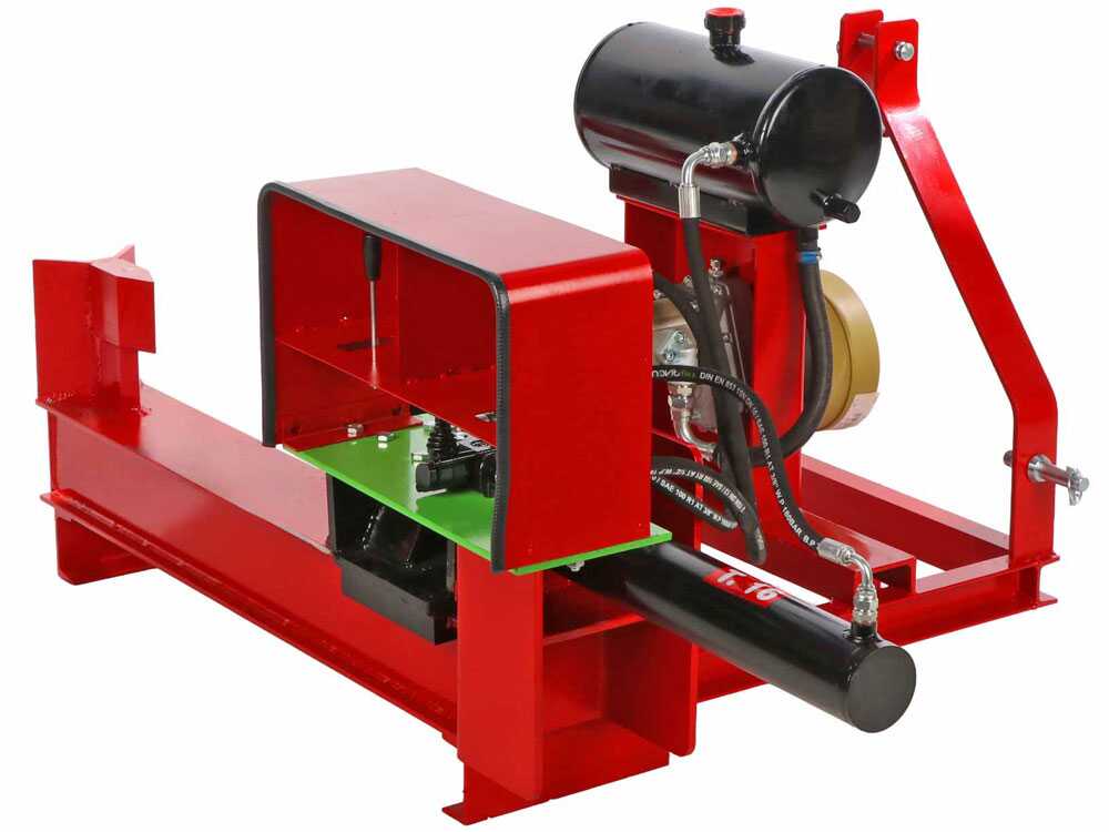 AgriEuro Premium 16T aftakas houtklover, 16 ton, horizontaal, detail 5