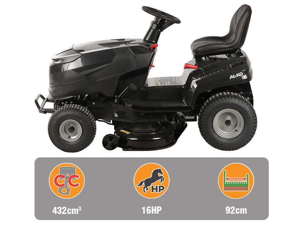 AL-KO Comfort 14-92.6 HDS-A zitmaaier met zijuitworp 92 cm, hydrostaat, detail 5