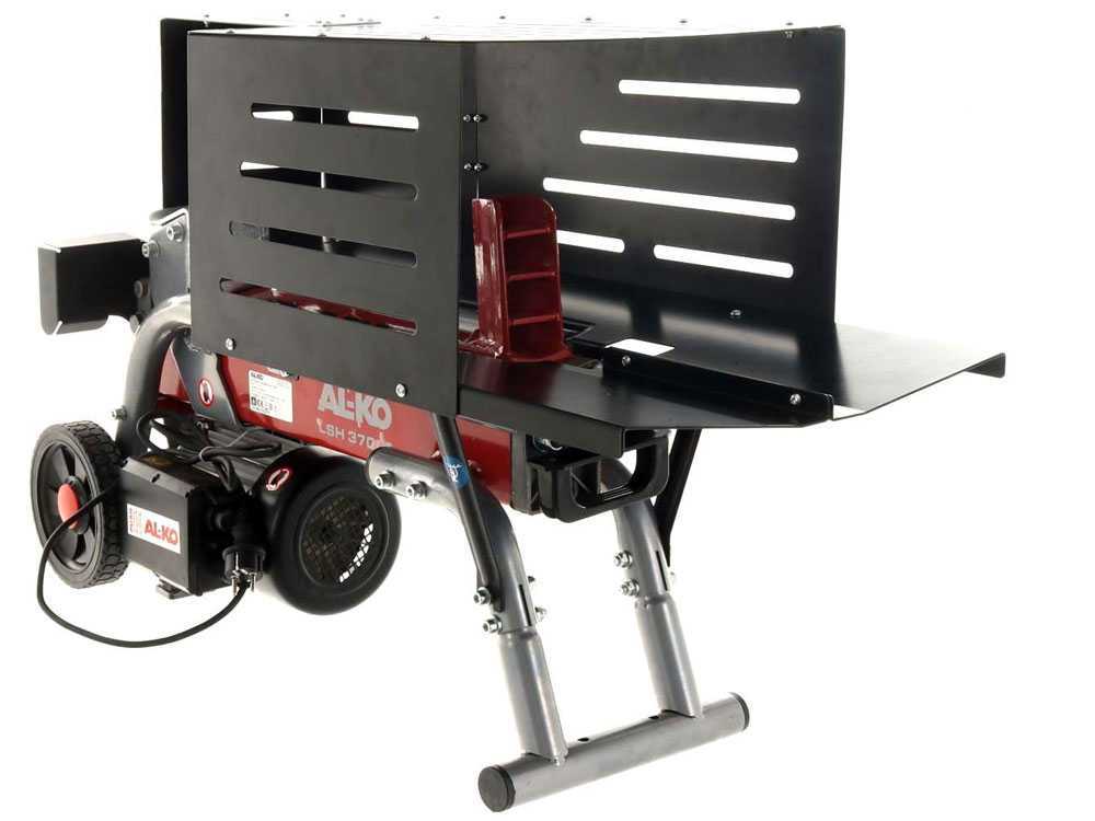 AL-KO LSH 370/4 elektrische houtklover, 4 ton, horizontaal, detail 5
