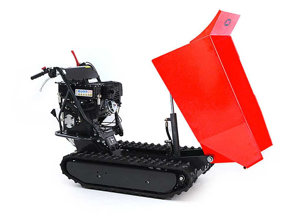 Rupsdumper laadvermogen 500 kg Ama TAG500TD, hydraulisch kiepen, detail 6