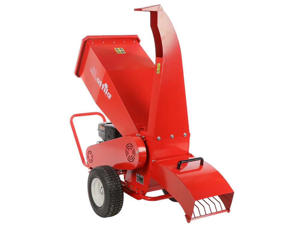 Attila ATS 1300 DLE benzine hakselaar, takken tot 90 mm, elektrische start, detail 5