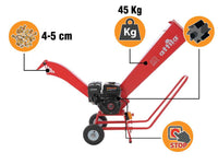 Attila ATS 600 L benzine hakselaar, takken tot 50 mm, detail 5