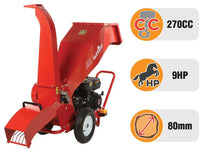 Attila ATS 900 DL benzine hakselaar, takken tot 80 mm, detail 5