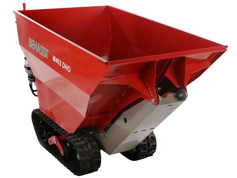 Rupsdumper laadvermogen 400 kg Benassi M403DHO, hydraulisch kiepen, detail 5
