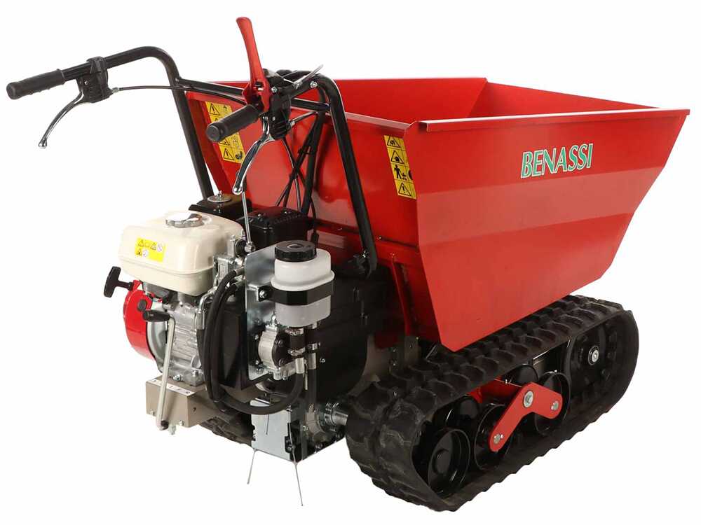 Rupsdumper laadvermogen 550 kg Benassi M503DH, hydraulisch kiepen, detail 5