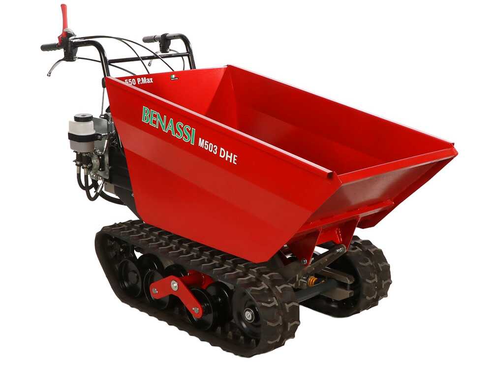 Accu motorkruiwagen laadvermogen 550 kg Benassi M503E DH, 56 V 12 Ah, hydraulisch kiepen (K610970), detail 5