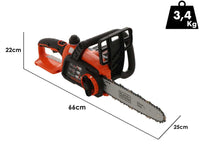 Black & Decker GKC1825L20-QW accu kettingzaag, zwaard 25 cm, 18 V 2 Ah, detail 5