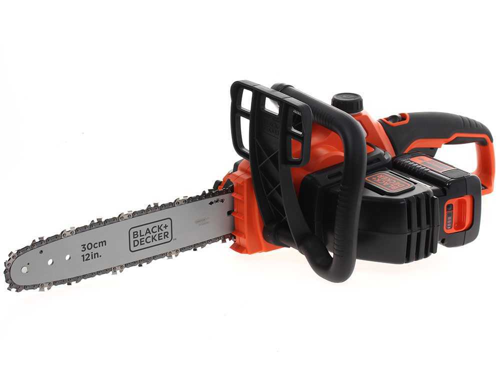Black & Decker GKC3630L20-QW accu kettingzaag, zwaard 30 cm, 36 V 2 Ah, detail 6