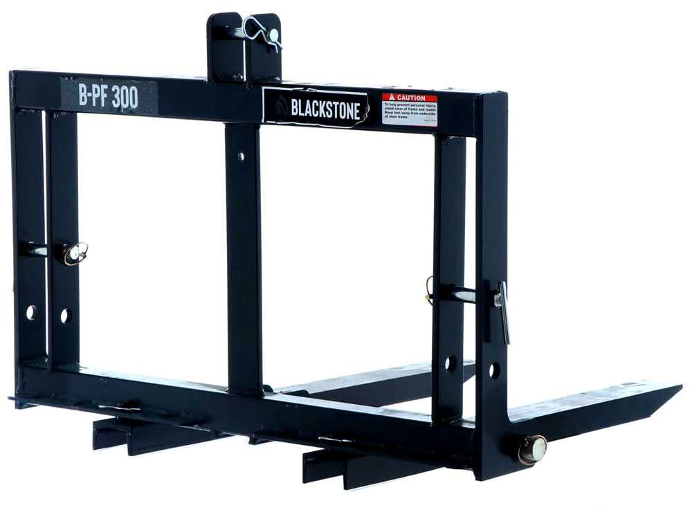 BlackStone B-PF 300 palletvork voor de trekker, 300 kg, detail 5