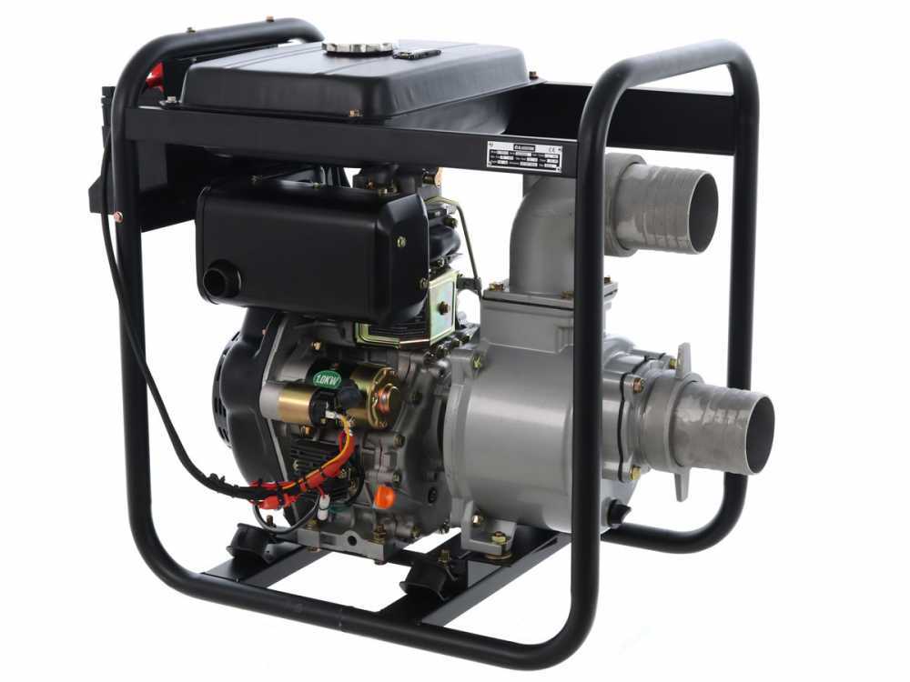 BlackStone BD 10000ES diesel motorpomp, aansluiting 100 mm, detail 5