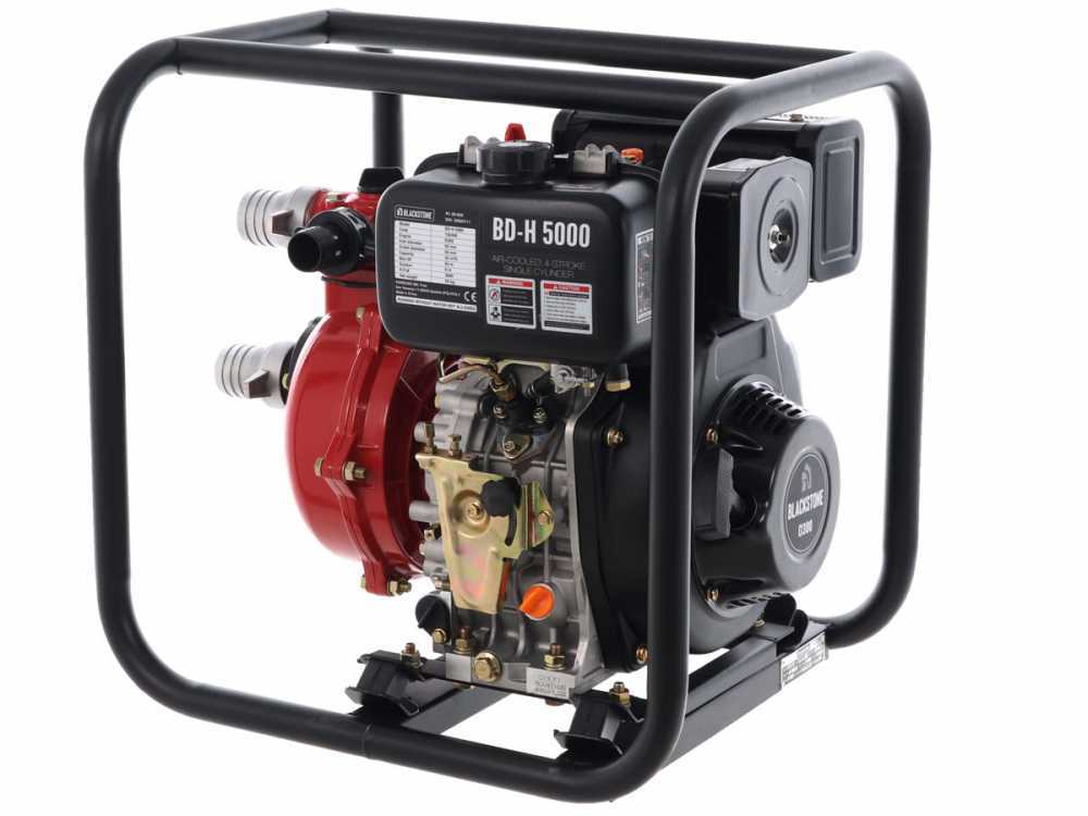 BlackStone BD-H 5000 diesel motorpomp, aansluiting 50 mm, detail 5