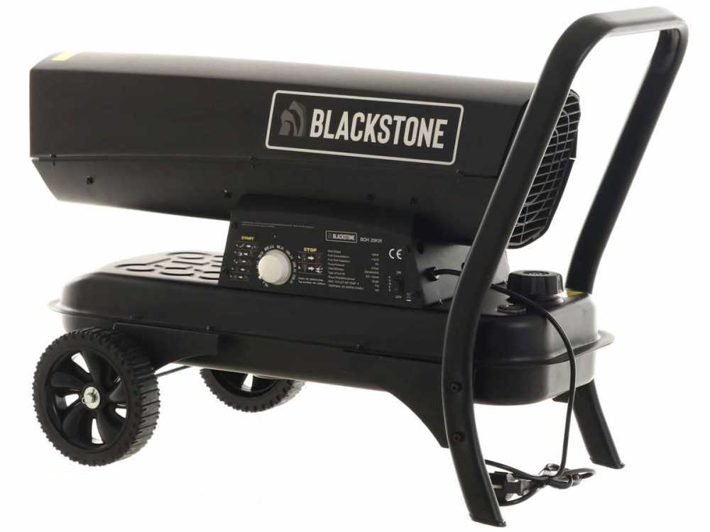 BlackStone BDH 20 diesel heteluchtkanon 20 kW, direct gestookt, detail 5