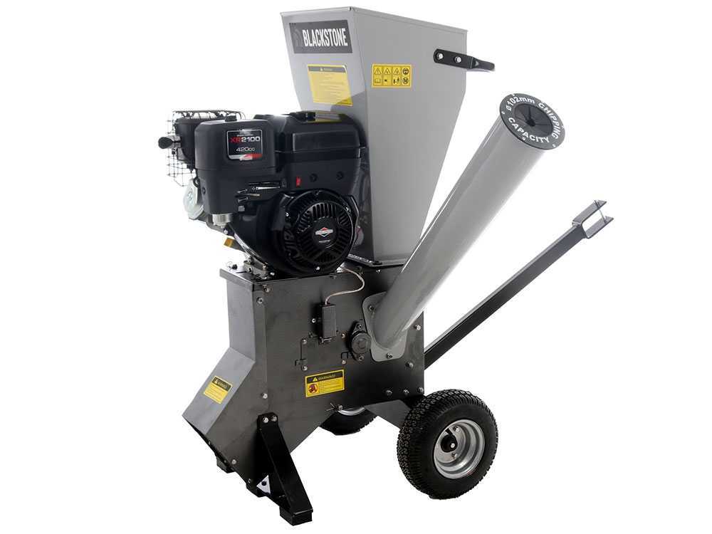 BlackStone CSB150 BS benzine hakselaar, takken tot 102 mm, detail 6