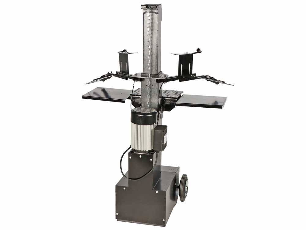 BlackStone EVL 8-55 elektrische houtklover, 8 ton, verticaal, detail 5