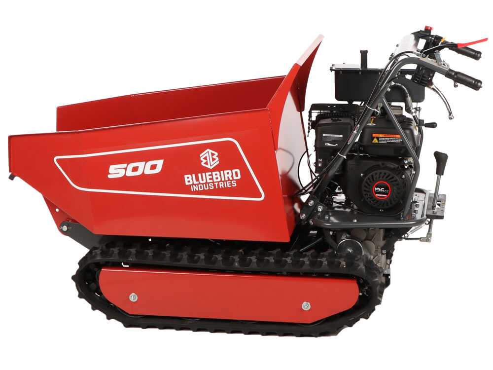Rupsdumper laadvermogen 500 kg Blue Bird Carrier 500 DH, detail 5