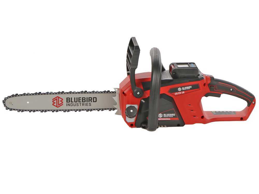 Blue Bird CS 23-16 accu kettingzaag, zwaard 40 cm, 50,4 V 5 Ah, detail 5