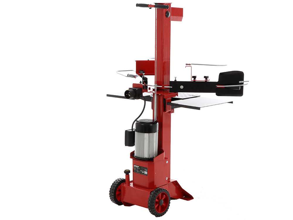 Blue Bird LSE 7000 elektrische houtklover, 7 ton, verticaal, detail 6