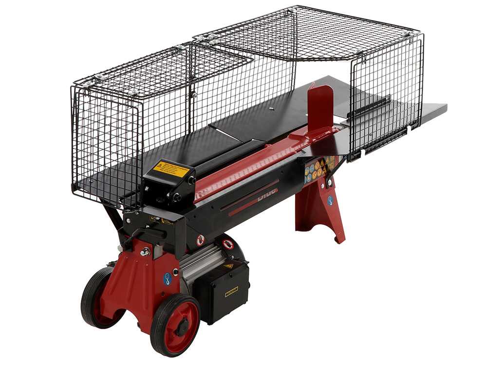 Blue Bird LS 65558 elektrische houtklover, 5 ton, horizontaal, detail 6