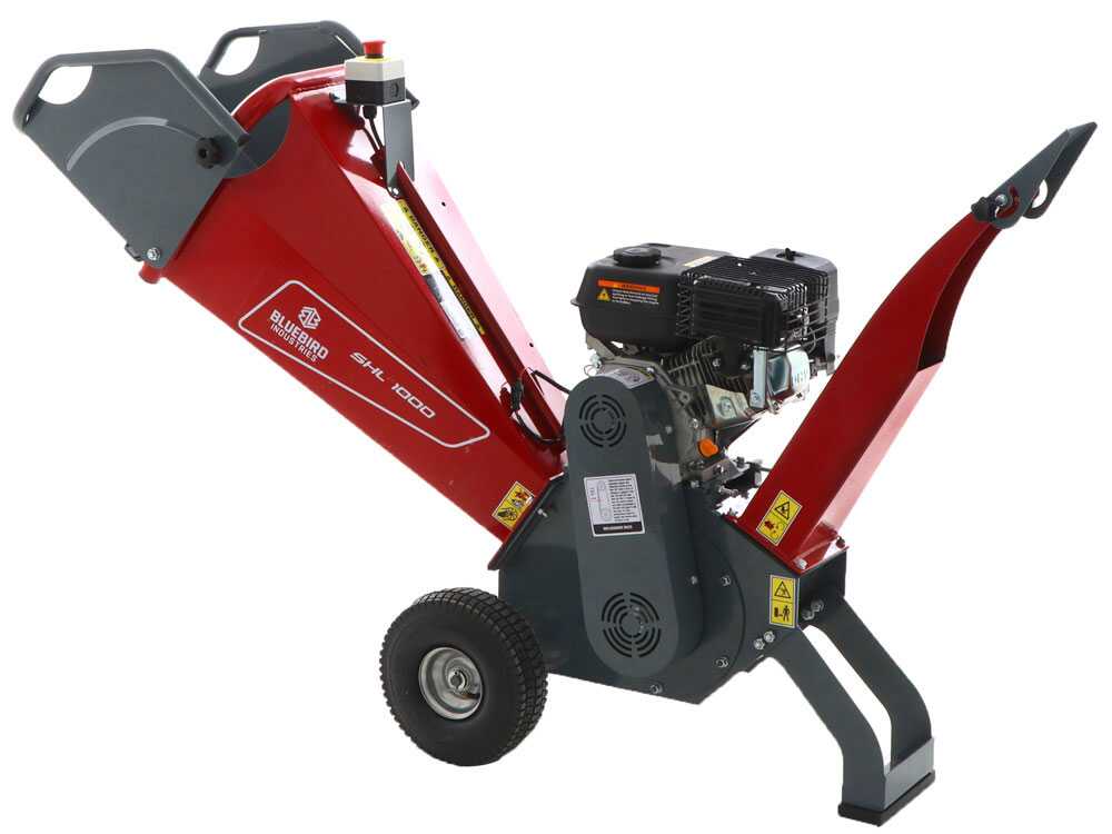 Blue Bird SHL 1000 benzine hakselaar, takken tot 65 mm, detail 5