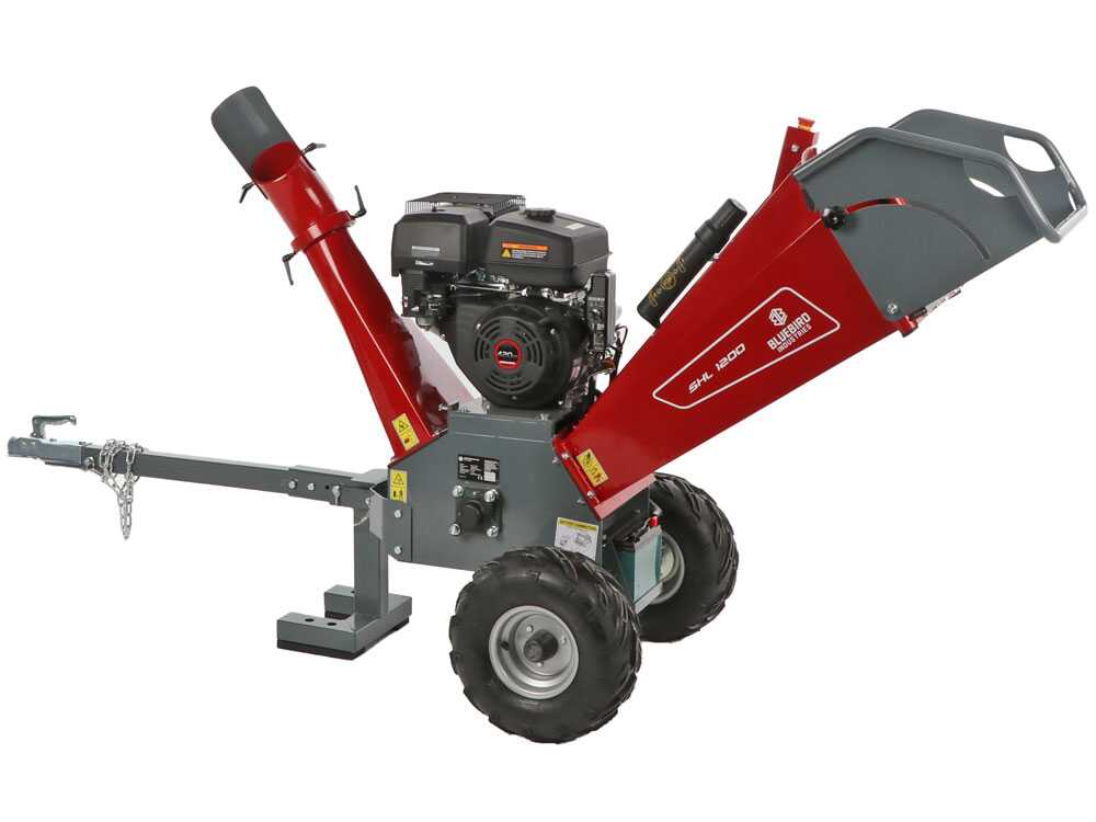 Blue Bird SHL 1200 benzine hakselaar, takken tot 100 mm, detail 5