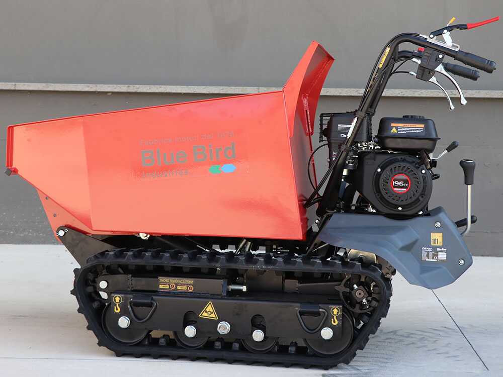 Rupsdumper laadvermogen 500 kg Blue Bird Transporter 500 D, detail 6