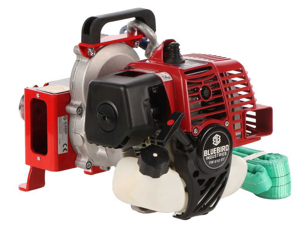 Blue Bird TW 610 ST benzine lier, detail 5