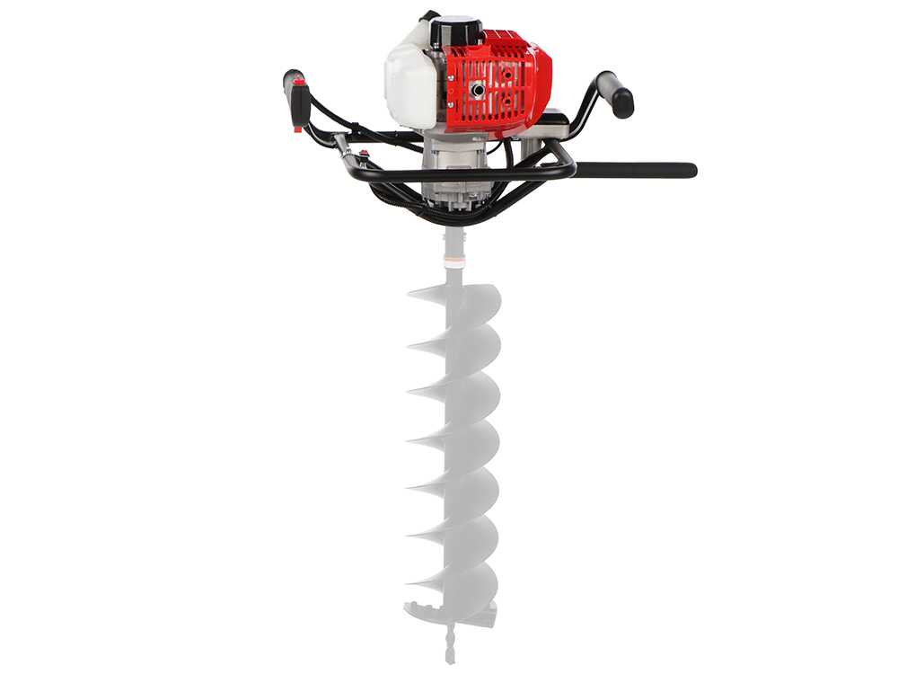 Benzine grondboor Blue Bird NEA 521-ESS, zonder boor, detail 5