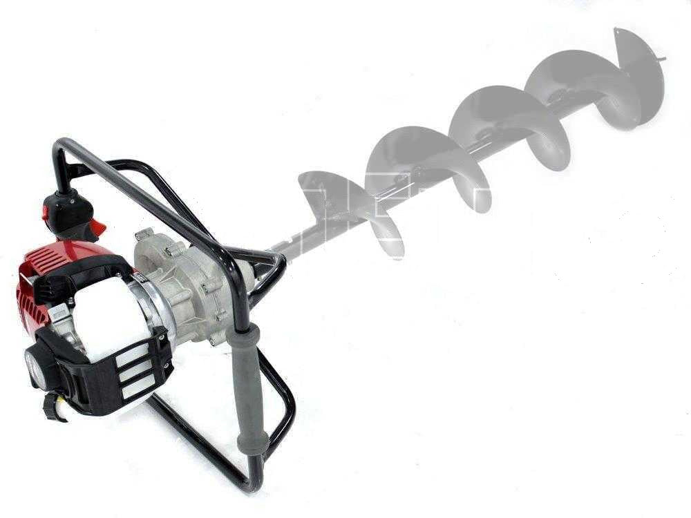 Benzine grondboor Blue Bird NEA HO 35, motor Honda GX 35, zonder boor, detail 6