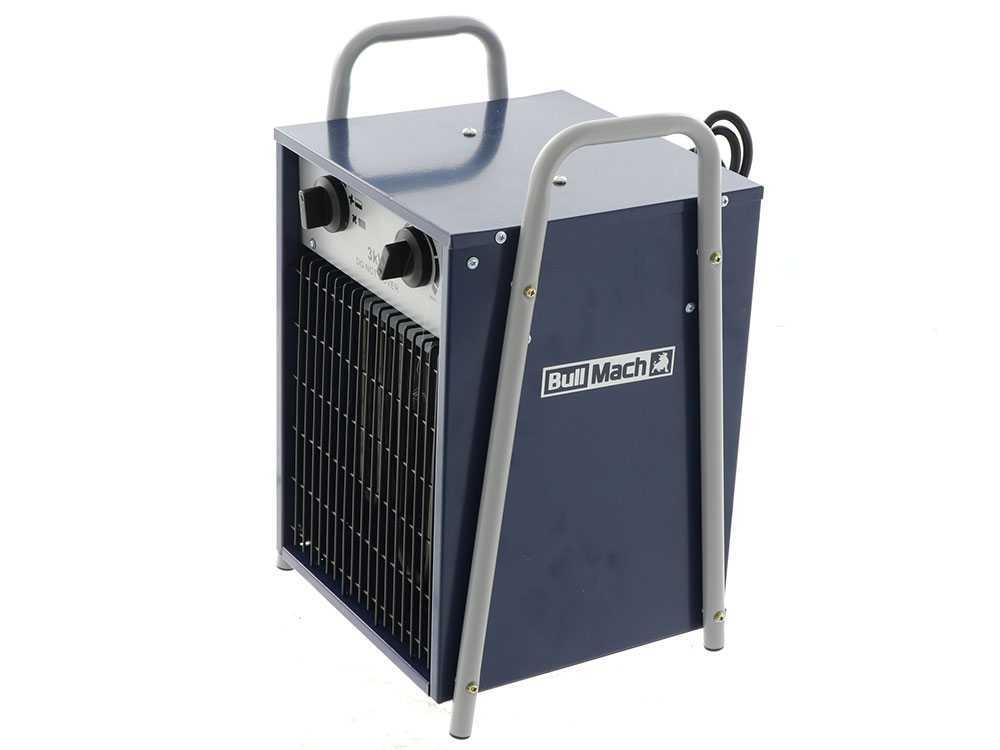 BullMach BM-EFH 3H elektrische heteluchtkanon 3 kW, 230 V, detail 5
