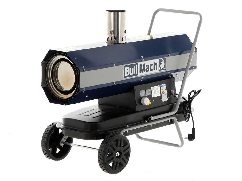 BullMach BM-IDH 20 diesel heteluchtkanon 20 kW, indirect gestookt, detail 5