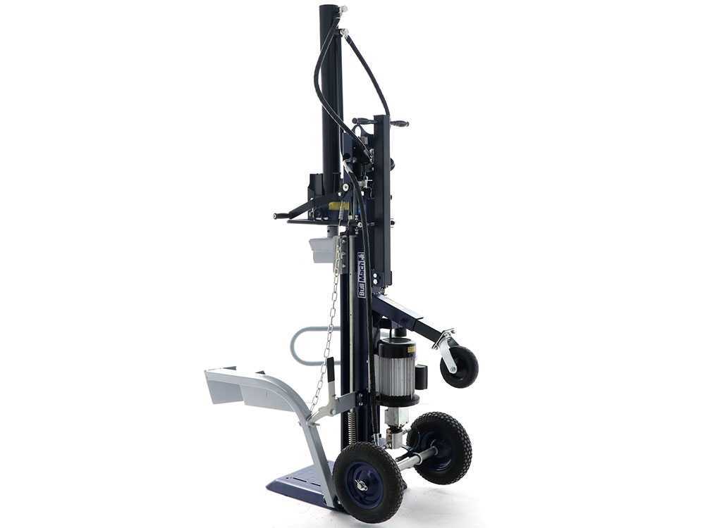 BullMach BM-LS-E elektrische houtklover, 18 ton, verticaal, detail 5