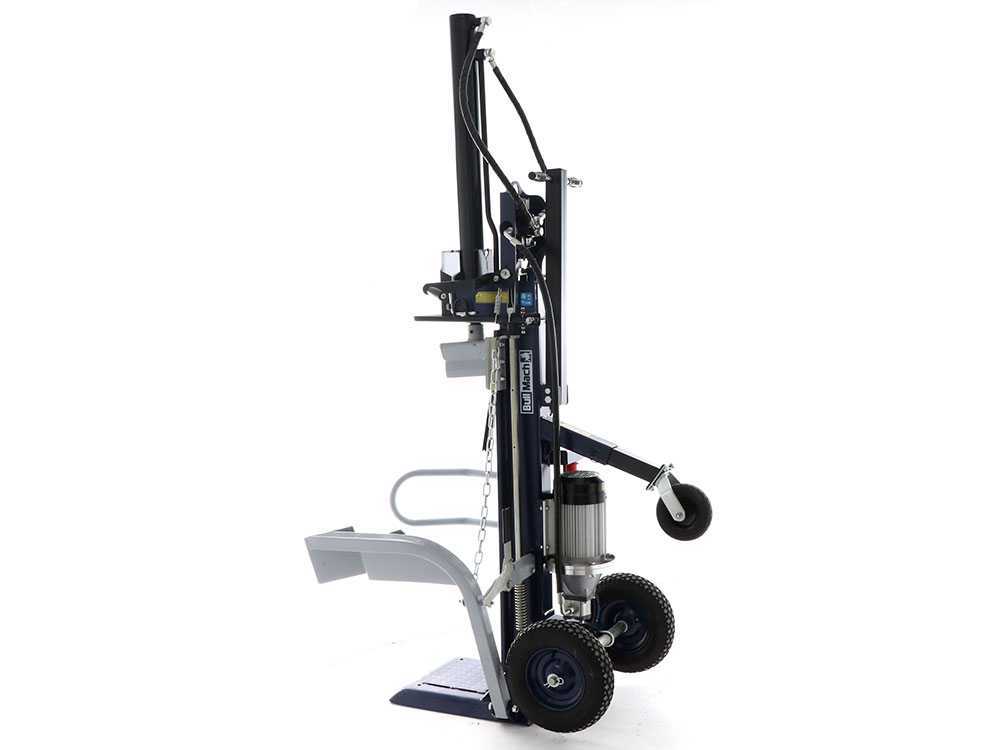 BullMach BM-LS-ET elektrische houtklover, 16 ton, verticaal, detail 5